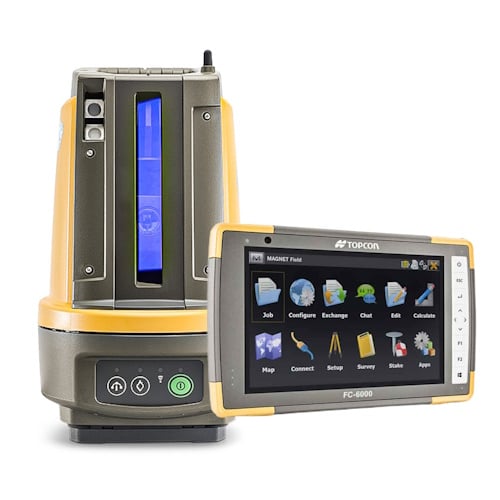 [1-453694] Topcon LN-150 3D Layout Kit w/ FC-6000 Tablet, Accessories & Carrying Case + MAGNET Field Layout Perpetual - 1039784-01