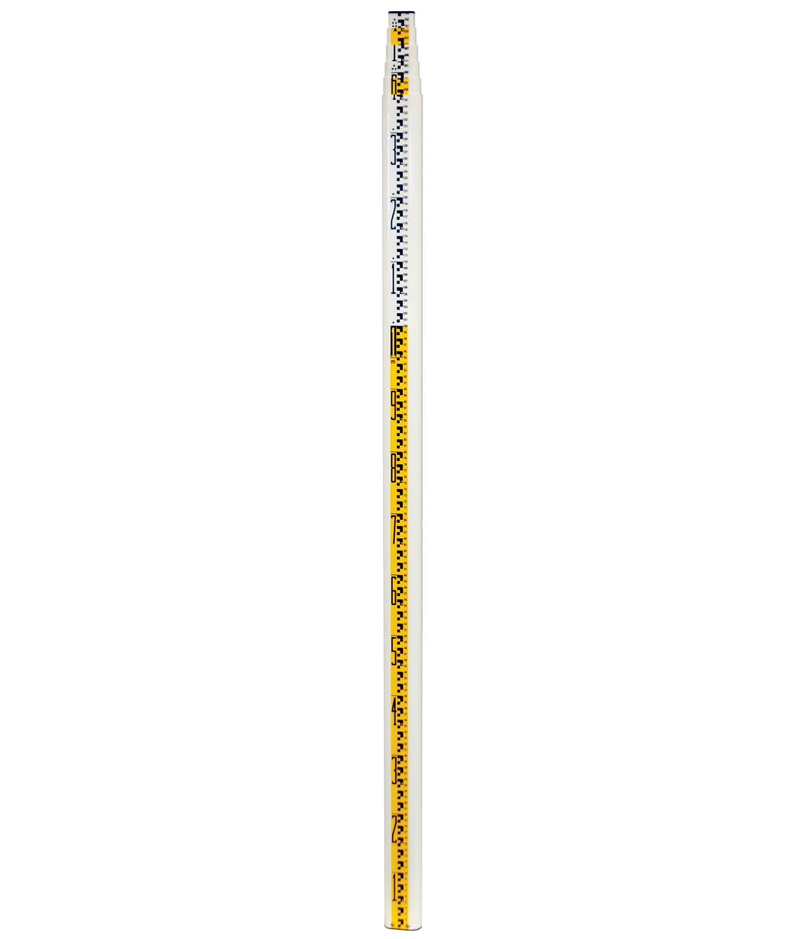 [1-104007] 98012 SVR-7.6 7.6M SVR Fiberglass Level Rod - .5CM Metric