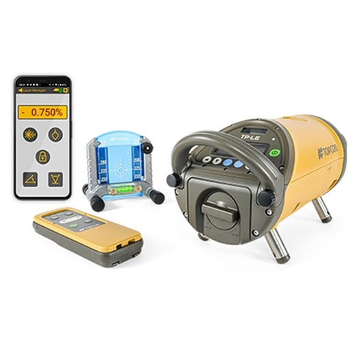 [1-453767] Topcon TP-L6GV Green Beam Auto-Alignment Pipe Laser with Laser Plumb (1034437-09)