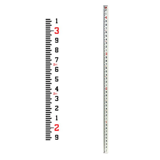 [1-104320] 92001 CR08T 8' Fiberglass Level Rod - 10ths