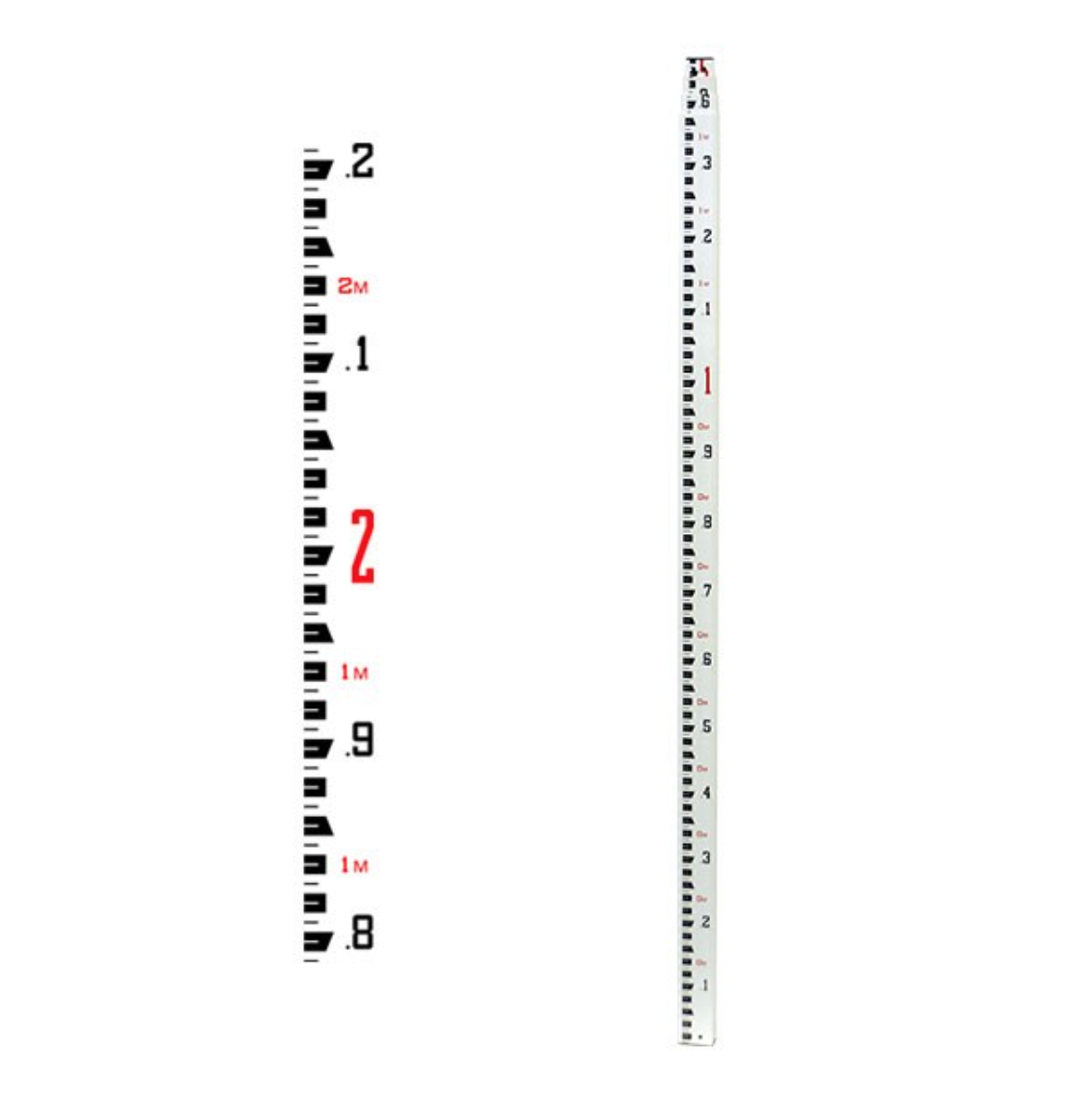 [1-104329] 92043 CR5.0 5m Fiberglass Level Rod - Philly Metric