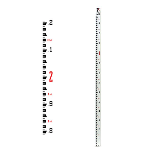 [1-104329] 92043 CR5.0 5m Fiberglass Level Rod - Philly Metric