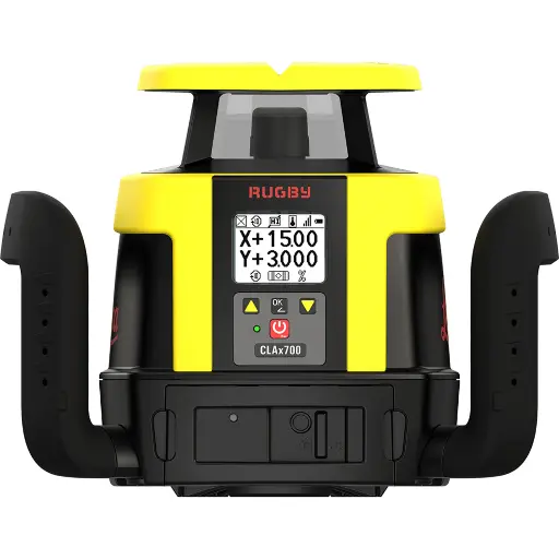 [1-454151] Leica Rugby CLAx700 Dual Slope Laser Level and Rechargeable Battery - 6018543