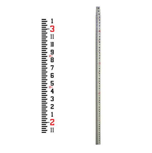 [1-104470] 92042 CR16I 16' Fiberglass Level Rod - Inches