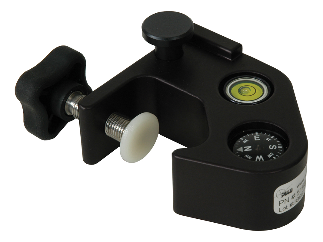 [1-106240] 5198-056 Pole Bracket with Level Bubble & Compass