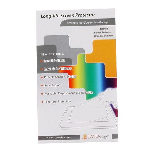 [1-085735] 67201-08 Nomad Ultra Clear Screen Protectors - 2pk