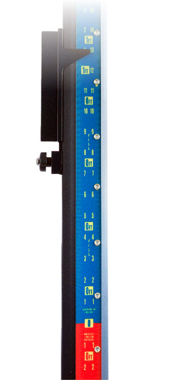 [1-107600] GR1000ICF 10' Direct Reading Laser Rod - Inches Cut/Fill only