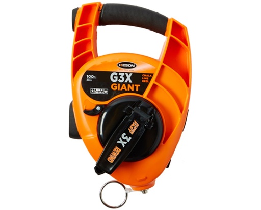 [1-109001] G3X150BOLD 150' Chalk Line Reel 3X Rewind