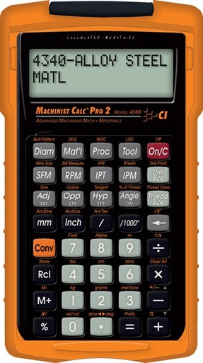 [1-109023] 4088 MACHINIST CALC PRO