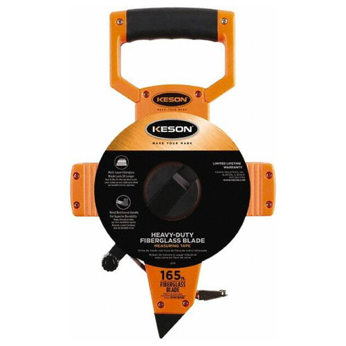 [1-109061] OTR18M165 165' Fiberglass Tape - Inches & Metric
