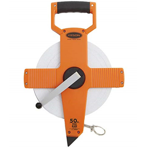 [1-109068] NR50MH 50m Steel Tape with Hook - Metric