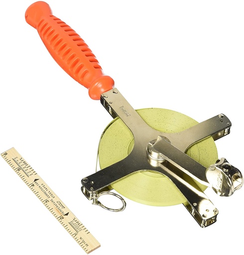 [1-110860] Y1276DN 100' Yellow Clad Tape - 10ths