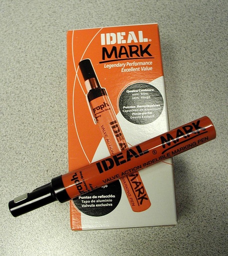 [1-113450] 2820380 Ideal Marker - BLACK - each
