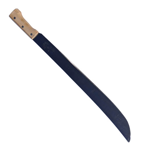 [1-114081] 17-CROC24-W 24" Machete with Wood Handle