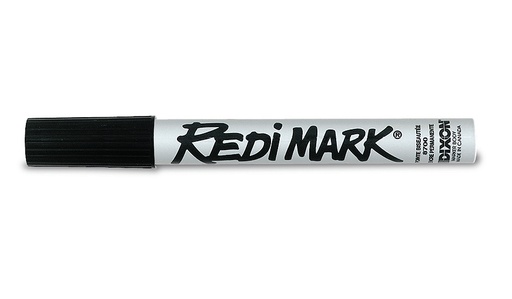 [1-115075] 6" REDIMARK BLACK MARKER