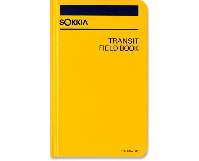 [1-116600] 8152-00 TRANSIT FIELD BOOK