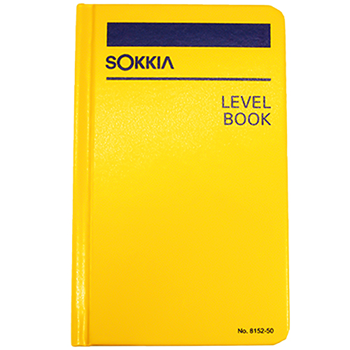 [1-116610] 8152-50 Sokkia Level Book