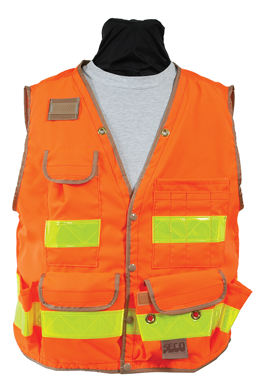 [1-118290] 8069-62-FOR 3X Mesh Back Safety Vest