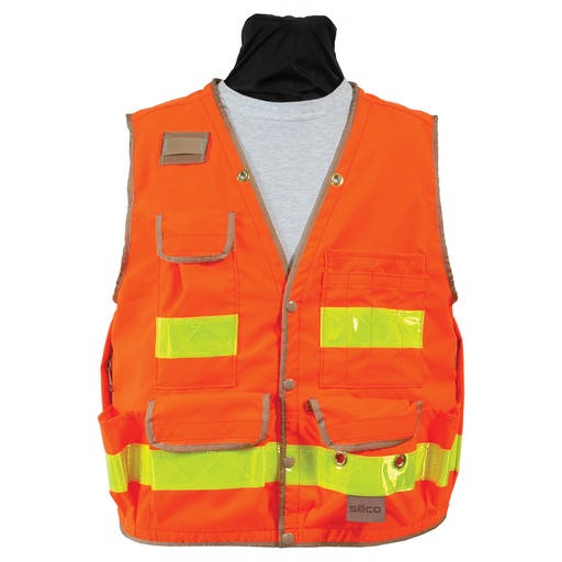 [1-118546] DV-8264-50-FOR CLS2 Safety Vest - Large