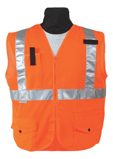 [1-118564] 8290-58-FOR 2XL CLS2 SAFETY VEST