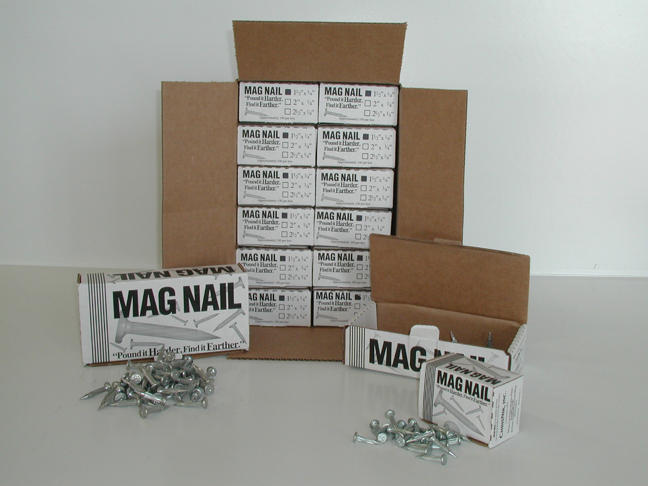 [1-119950] 241000 1" Mag Nails - 100bx