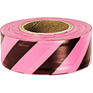 [1-120470] Stripe Flagging - BLACK/PINK GLO