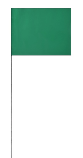 [1-120770] 2X3X21 Marking Flags - GREEN