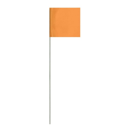 [1-120880] 2X3X30 Marking Flags - ORANGE