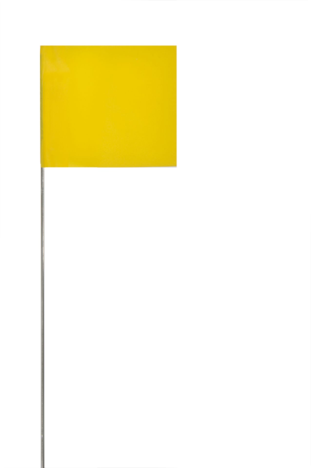 [1-120920] 2X3X30 Marking Flags - YELLOW
