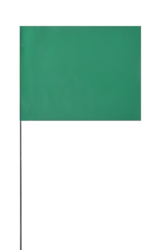 [1-120990] 4X5X30 Marking Flags - GREEN