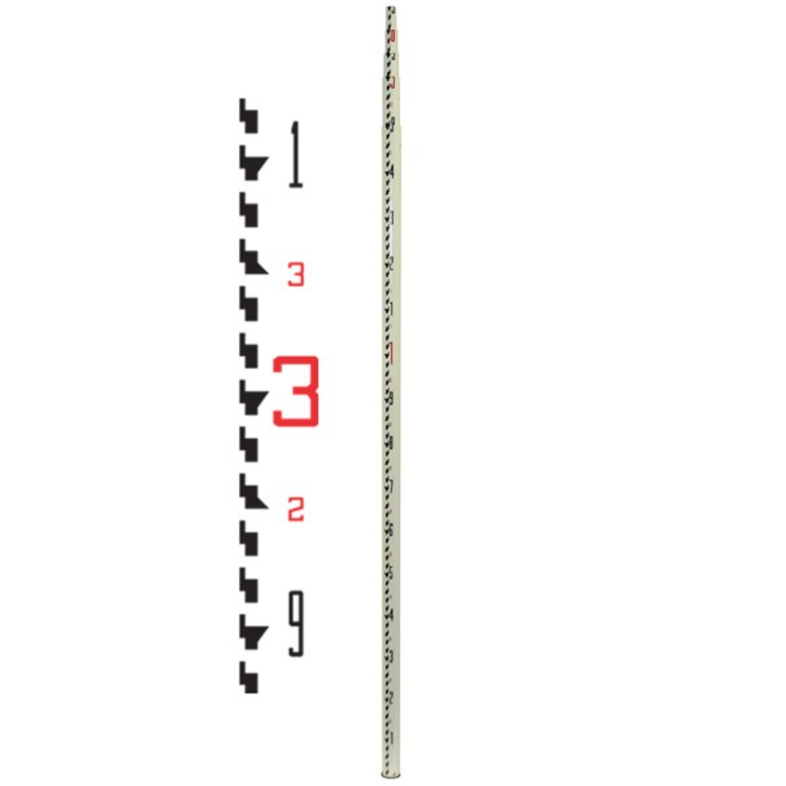[1-121379] 90014 LR 7.6m Level Rod - Metric
