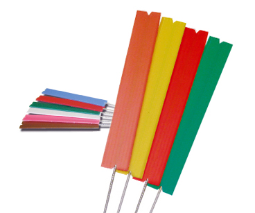 [1-121738] QUIK-STAKE YELLOW 100/CS