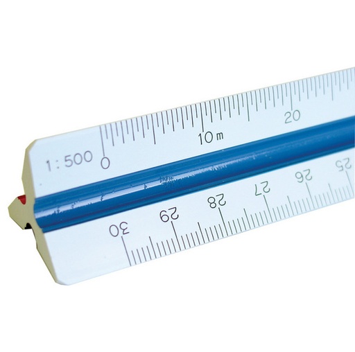 [1-136170] 95303 12" Metric 03 Tri-Scale - Color