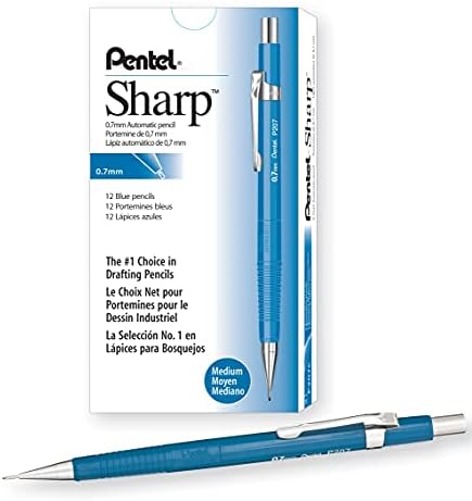 [1-143860] DV-P207C 0.7MM Mechanical Pencil - Blue