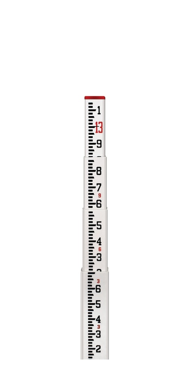 [1-200497] 11-SCR13-T 13' Fiberglass Level Rod - 10ths