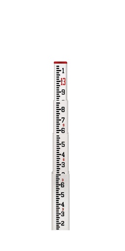 [1-200497] 11-SCR13-T 13' Fiberglass Level Rod - 10ths