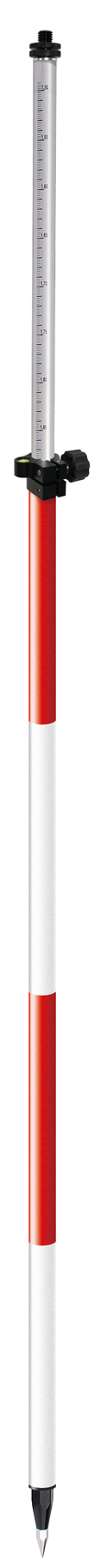 [1-200508] 07-4708-TMA 8' Twist Lock Prism Pole - 10ths & Metric
