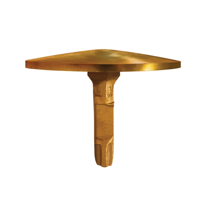 [1-200741] 19-706 2.5" Dome Brass Marker