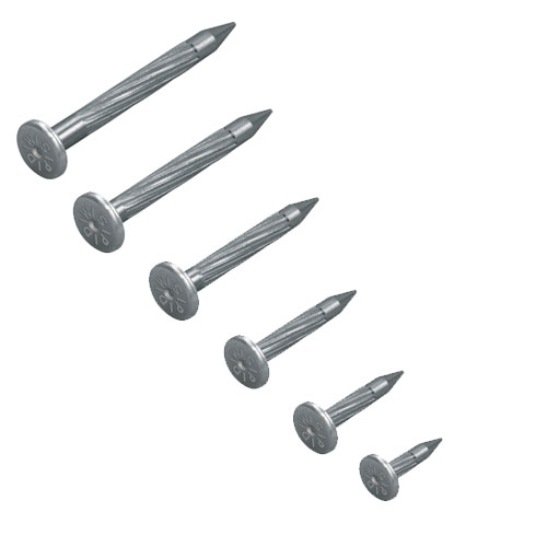 [1-450125] Masonry Nails, Cadmium