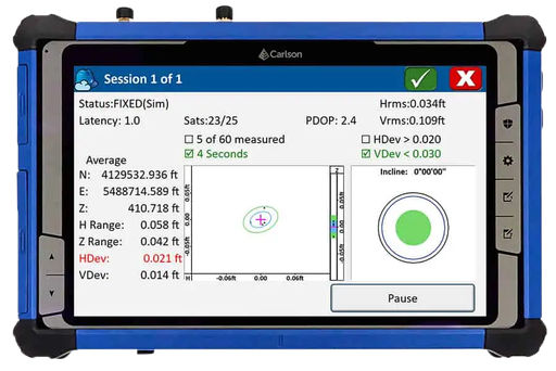 CARLSON RT5 RUGGEDIZED TABLET