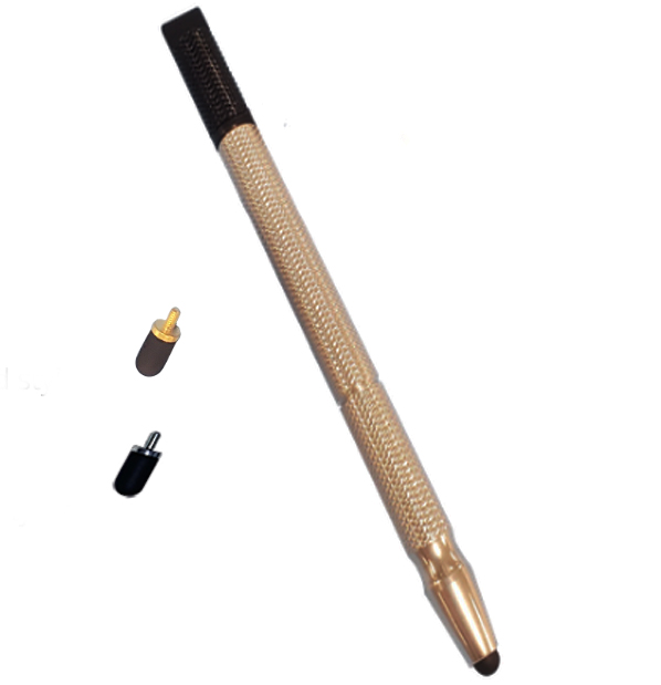 [1-450703] 122338-SP-BLK Metal Passive Stylus with Tether & Screwdriver - Ranger 5