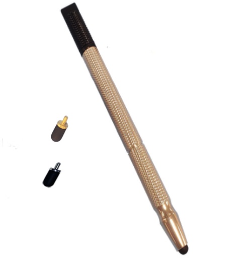 [1-450703] 122338-SP-BLK Metal Passive Stylus with Tether & Screwdriver - Ranger 5