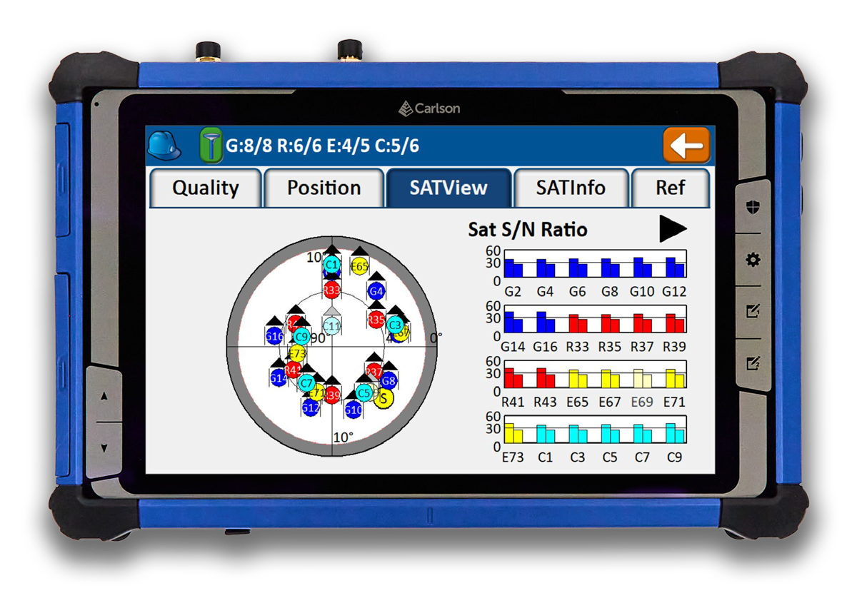 [1-450216] Carlson RTk5 GNSS RTK Rover Package