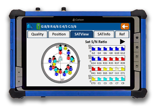 [1-450216] Carlson RTk5 GNSS RTK Rover Package