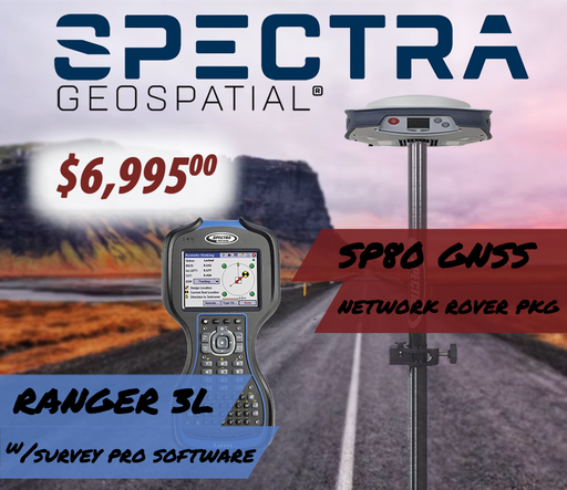 [13-750584] USED SP80 GNSS Network Rover Package - With Ranger 3L & SurveyPRO software