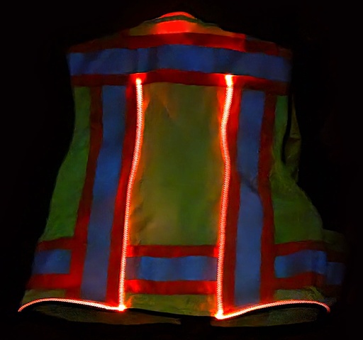 [1-450757] 8265-46-FOR-LED M Safety Vest - LED