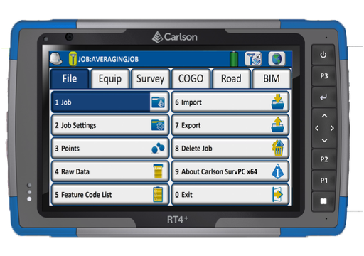 Carlson RT4+ Ruggedized Tablet