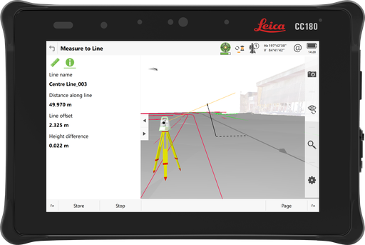 [1-450918] Leica CC180 – Windows 10 Tablet with 8” Screen