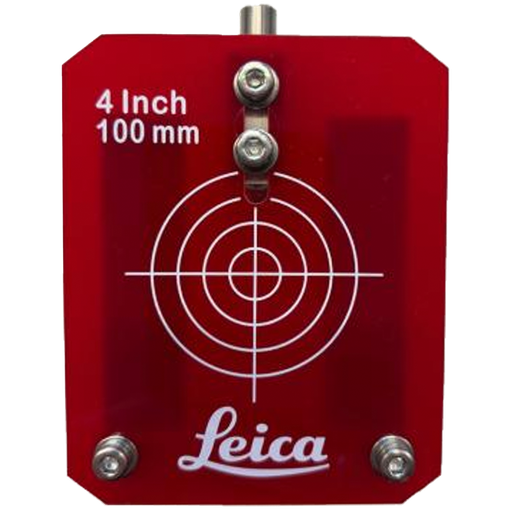 [1-451347] 1009891 PT-100 Target Plate Red - Piper