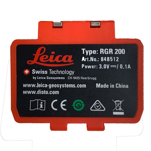 [12-551605] 866177 Battery Cover RGR 200, replacement